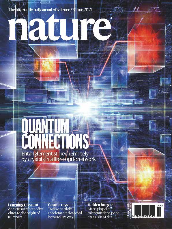 Nature cover: the development of quantum repeaters